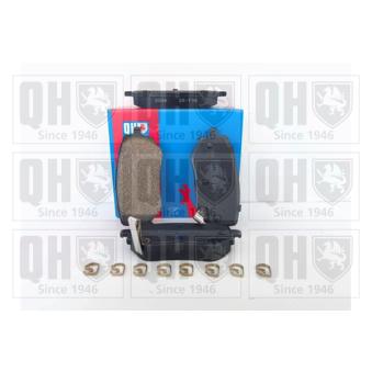 Jeu de 4 plaquettes de frein arrière QUINTON HAZELL OEM D40605JU0A