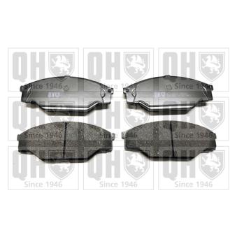 Jeu de 4 plaquettes de frein avant QUINTON HAZELL OEM 0449120581