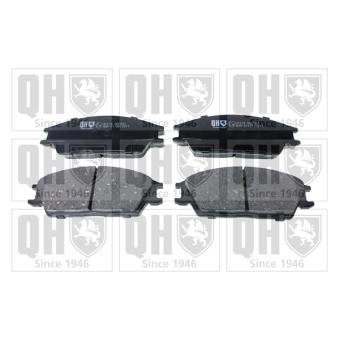 Jeu de 4 plaquettes de frein avant QUINTON HAZELL OEM 5810132300