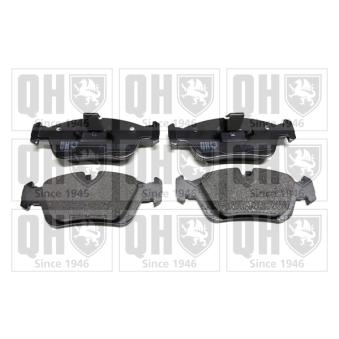 Jeu de 4 plaquettes de frein avant QUINTON HAZELL OEM 34111161446