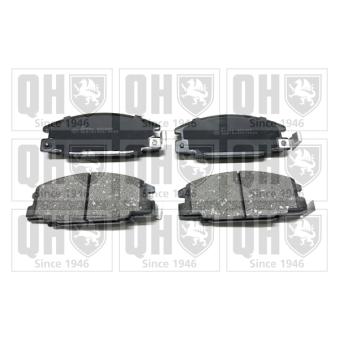 Jeu de 4 plaquettes de frein avant QUINTON HAZELL OEM 1605916 Jeu de 4 plaquettes de frein avant QUINTON HAZELL OEM 1605916