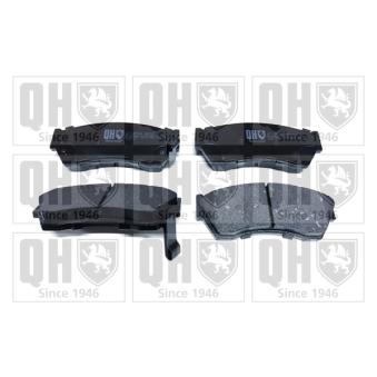 Jeu de 4 plaquettes de frein avant QUINTON HAZELL OEM 5520086820