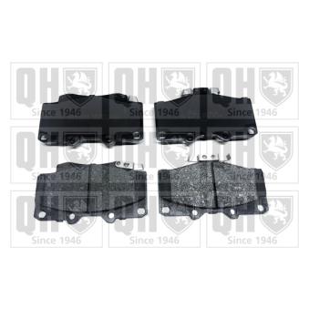 Jeu de 4 plaquettes de frein avant QUINTON HAZELL OEM 446535230