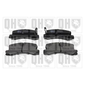 Jeu de 4 plaquettes de frein arrière QUINTON HAZELL OEM 0449220062