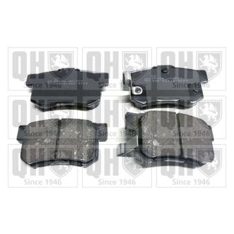 Jeu de 4 plaquettes de frein arrière QUINTON HAZELL OEM 71768493