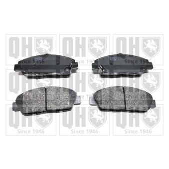 Jeu de 4 plaquettes de frein avant QUINTON HAZELL OEM 45022SS0508
