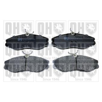 Jeu de 4 plaquettes de frein avant QUINTON HAZELL OEM 1954460