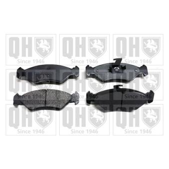 Jeu de 4 plaquettes de frein avant QUINTON HAZELL OEM 1465126