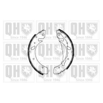 Jeu de mâchoires de frein QUINTON HAZELL OEM 0449505020