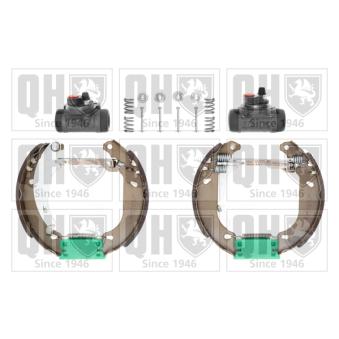 Kit de freins, freins à tambours QUINTON HAZELL OEM 42418L