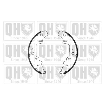 Jeu de mâchoires de frein QUINTON HAZELL OEM J0449535240