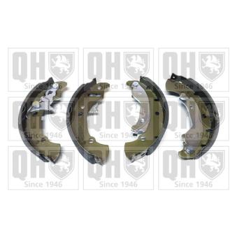 Jeu de mâchoires de frein QUINTON HAZELL OEM 0449587Z01
