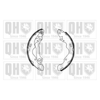 Jeu de mâchoires de frein QUINTON HAZELL OEM 5830525A10
