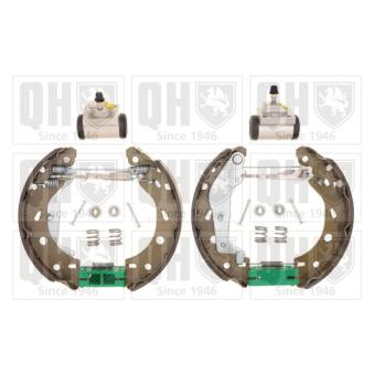 Kit de freins arrière (prémontés) QUINTON HAZELL BS1121K3 pour SMART FORTWO 0.8 CDI - 41cv