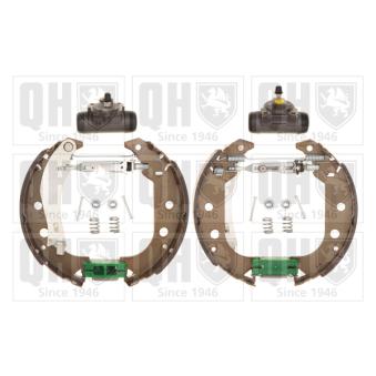 Kit de freins arrière (prémontés) QUINTON HAZELL BS1167K2 pour FIAT STRADA 1.9 JTD - 80cv
