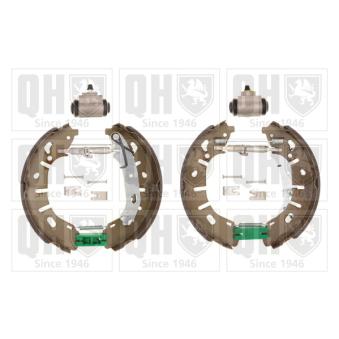 Kit de freins arrière (prémontés) QUINTON HAZELL BS1219K1 pour OPEL COMBO 1.6 CDTI - 105cv