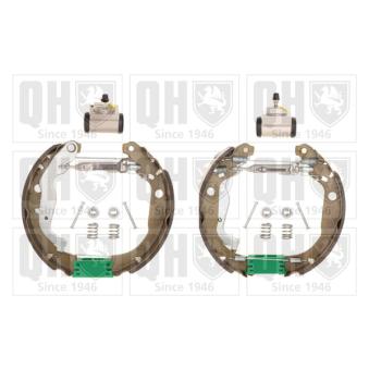 Kit de freins arrière (prémontés) QUINTON HAZELL BS1232K1 pour KIA RIO 1.5 DCI 4x4 - 110cv