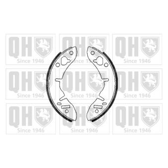 Jeu de mâchoires de frein QUINTON HAZELL [BS525]