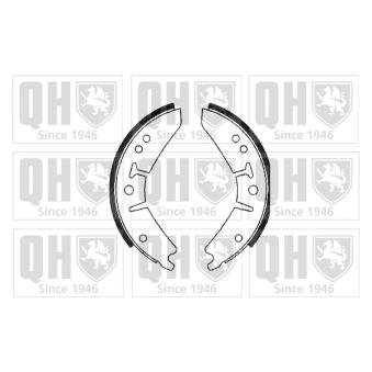 Jeu de mâchoires de frein QUINTON HAZELL BS532