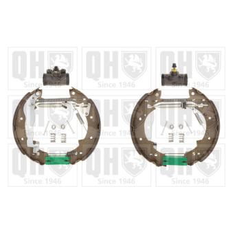 Kit de freins, freins à tambours QUINTON HAZELL BS555K2 pour PEUGEOT 405 1.9 D - 64cv
