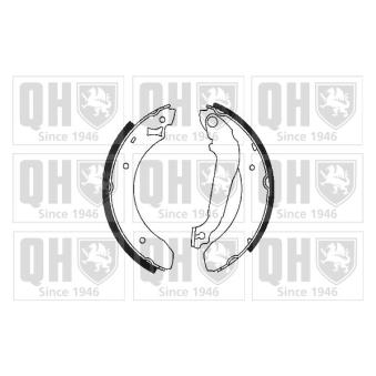 Jeu de mâchoires de frein QUINTON HAZELL OEM 6096143