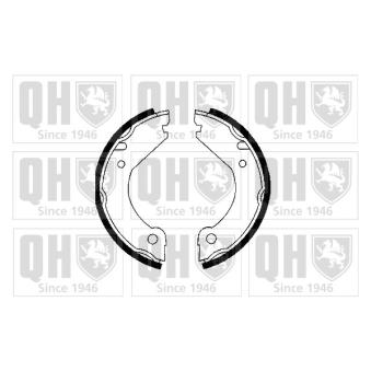 Jeu de mâchoires de frein, frein de stationnement QUINTON HAZELL [BS671]