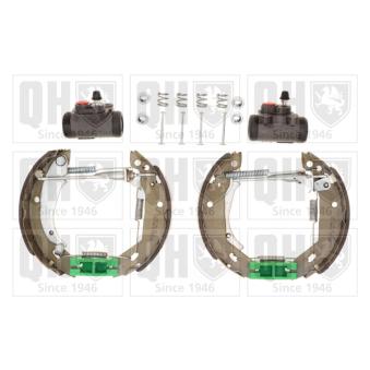 Kit de freins, freins à tambours QUINTON HAZELL OEM 7701205317