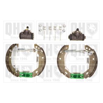 Kit de freins, freins à tambours QUINTON HAZELL [BS681K6]