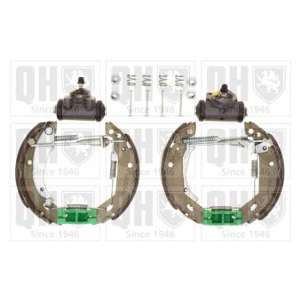 Kit de freins, freins à tambours QUINTON HAZELL [BS681K7]