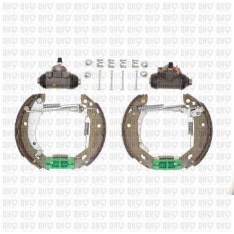 Kit de freins arrière (prémontés) QUINTON HAZELL OEM 7701204519