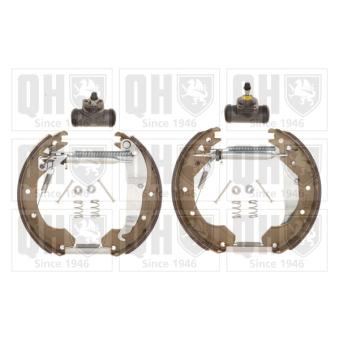 Kit de freins, freins à tambours QUINTON HAZELL BS686K1 pour OPEL KADETT 1.8 E - 100cv