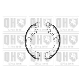 Jeu de mâchoires de frein QUINTON HAZELL OEM 43153SB2603