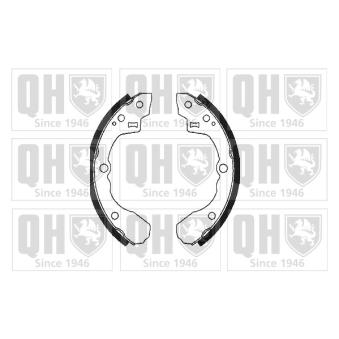 Jeu de mâchoires de frein QUINTON HAZELL [BS694]