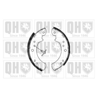 Jeu de mâchoires de frein QUINTON HAZELL OEM 5026961