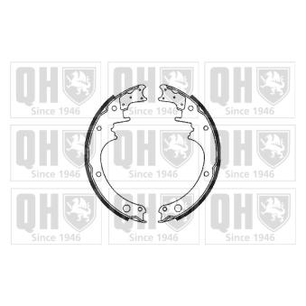 Jeu de mâchoires de frein QUINTON HAZELL OEM 44060T0425