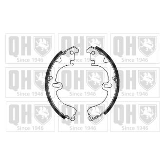 Jeu de mâchoires de frein QUINTON HAZELL [BS756]