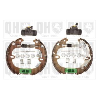 Kit de freins arrière (prémontés) QUINTON HAZELL BS756K1 pour BMW Série 5 1.3 i - 75cv Kit de freins arrière (prémontés) QUINTON HAZELL BS756K1 pour BMW Série 5 1.3 i - 75cv