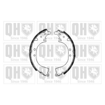 Jeu de mâchoires de frein QUINTON HAZELL OEM 0449542010