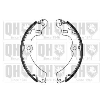 Jeu de mâchoires de frein QUINTON HAZELL OEM BSY62638Z