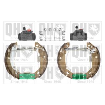 Kit de freins, freins à tambours QUINTON HAZELL BS777K1 pour PEUGEOT 205 1.4 - 68cv