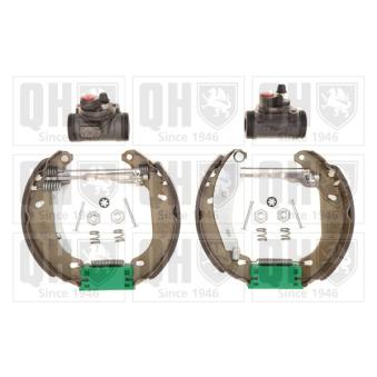 Kit de freins arrière (prémontés) QUINTON HAZELL [BS786K10]