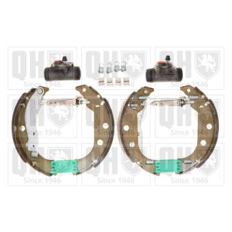 Kit de freins, freins à tambours QUINTON HAZELL BS833K1 pour PEUGEOT 405 1.9 D - 64cv
