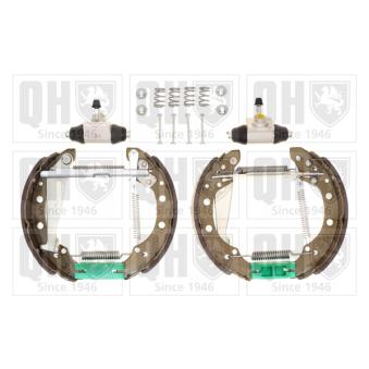 Kit de freins, freins à tambours QUINTON HAZELL BS836K1 pour VOLKSWAGEN GOLF 1.9 TD.GTD - 75cv