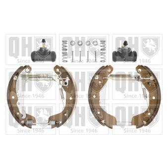 Kit de freins arrière (prémontés) QUINTON HAZELL [BS840K3]