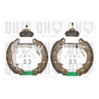 Kit de freins arrière (prémontés) QUINTON HAZELL OEM 7701203697