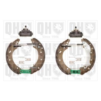 Kit de freins, freins à tambours QUINTON HAZELL [BS846K2]