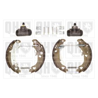 Kit de freins, freins à tambours QUINTON HAZELL [BS889K2]