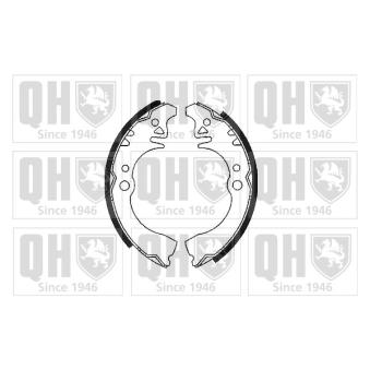 Jeu de mâchoires de frein QUINTON HAZELL OEM D06031G25