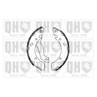 Jeu de mâchoires de frein QUINTON HAZELL OEM 5830529A00