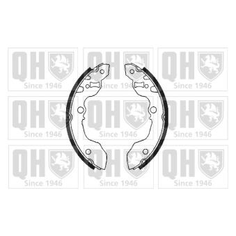 Jeu de mâchoires de frein QUINTON HAZELL OEM 5321060A71